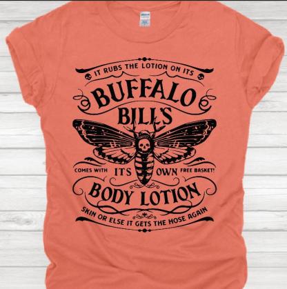 “Silence of the Lambs” Buffalo Bill Lotion Horror Tee