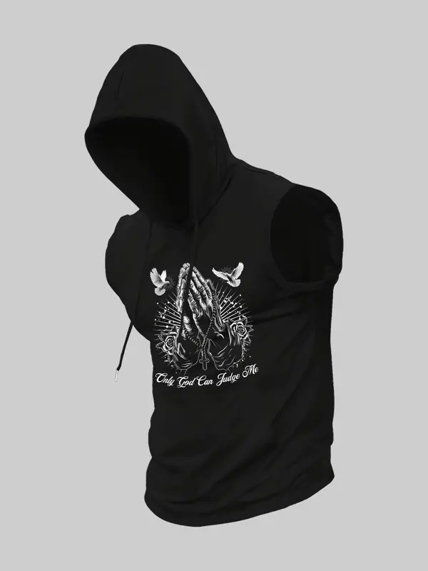 “Spiritual Street Swagger” God Judge Me Hooded Tank