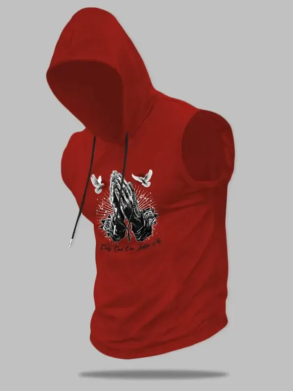 “Spiritual Street Swagger” God Judge Me Hooded Tank