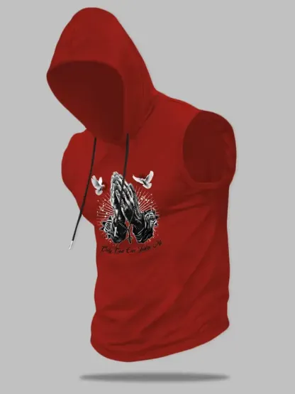 “Spiritual Street Swagger” God Judge Me Hooded Tank