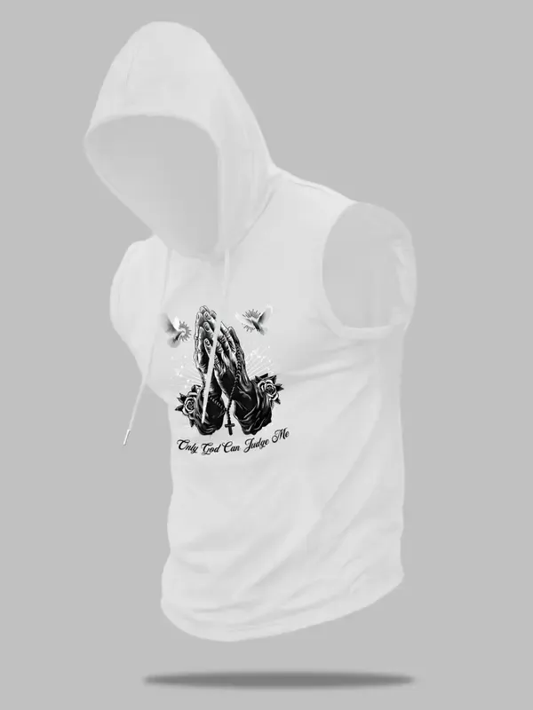 “Spiritual Street Swagger” God Judge Me Hooded Tank