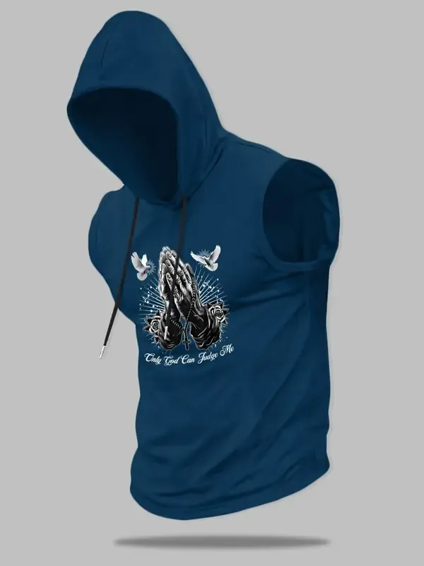 “Spiritual Street Swagger” God Judge Me Hooded Tank