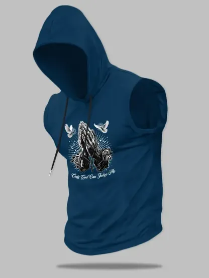 “Spiritual Street Swagger” God Judge Me Hooded Tank