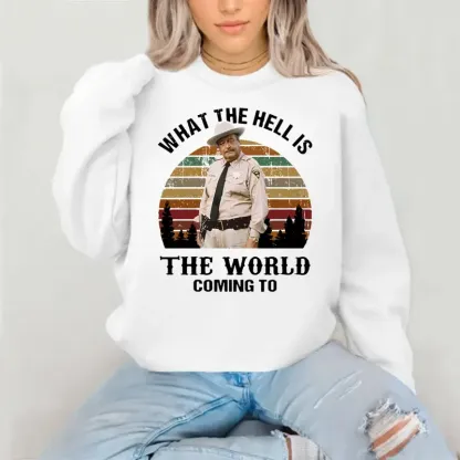 “Retro TV Cynic” World - What The Hell ls The World Coming To Shirt
