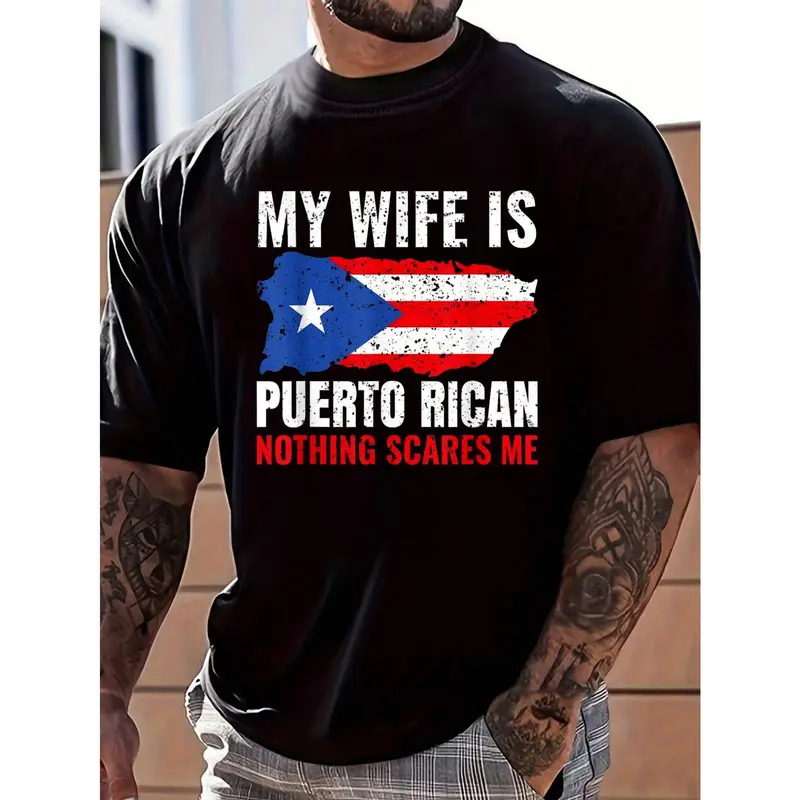 “Puerto Rican Wife Pride” Fearless Love Tee