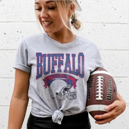 American Football City Team Graphic Tees