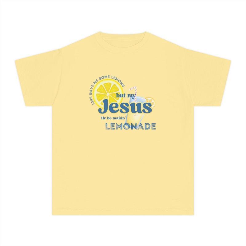 “Jesus Makes Lemonade” Christian Inspirational Graphic Tee