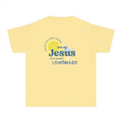 “Jesus Makes Lemonade” Christian Inspirational Graphic Tee