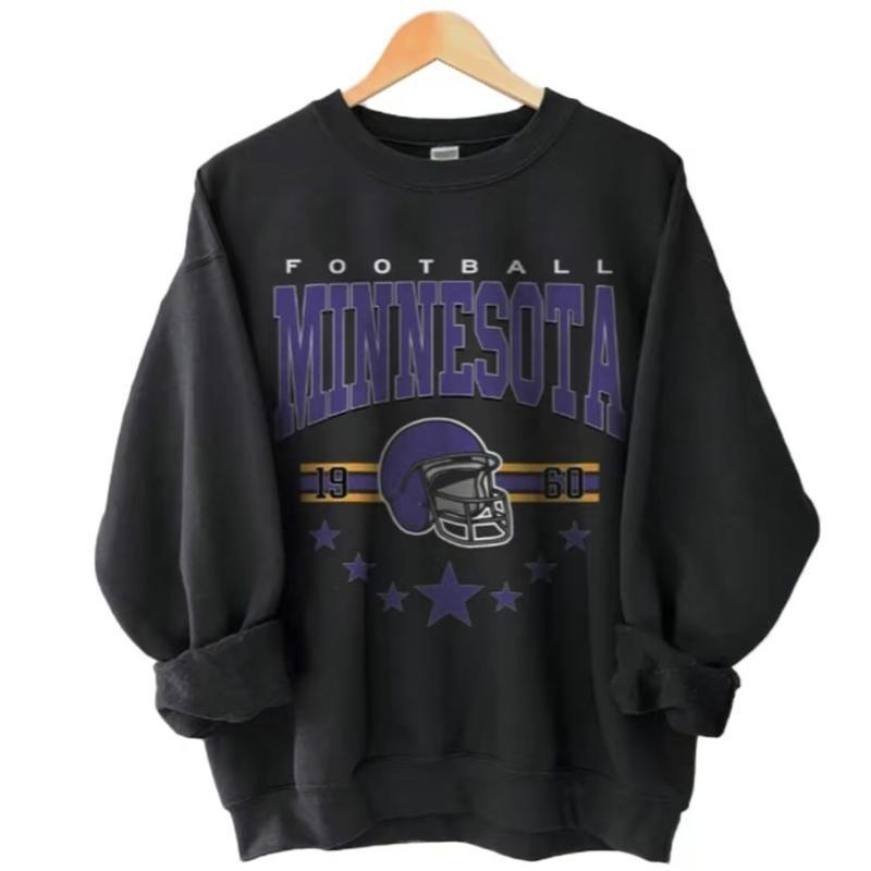 Retro NFL Team Hoodies - Minnesota/Detroit/Kansas City/Pittsburgh