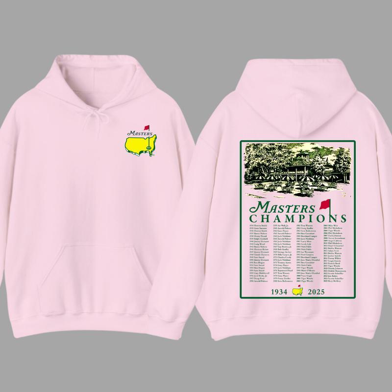 “Masters Tournament Champions” Multi - Colored Golf Hoodies
