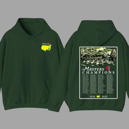 “Masters Tournament Champions” Multi - Colored Golf Hoodies