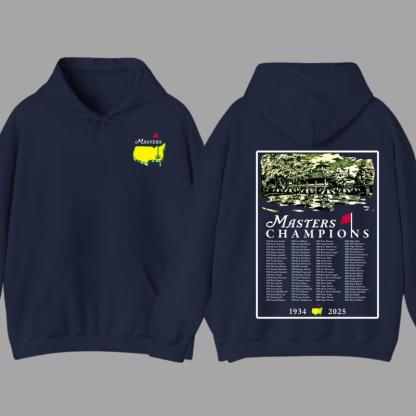 “Masters Tournament Champions” Multi - Colored Golf Hoodies