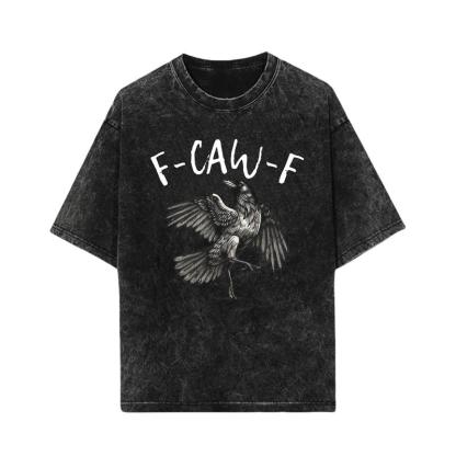 “F - CAW - F” Raven Dark Style Multi - Category Apparel (Multi - Color)