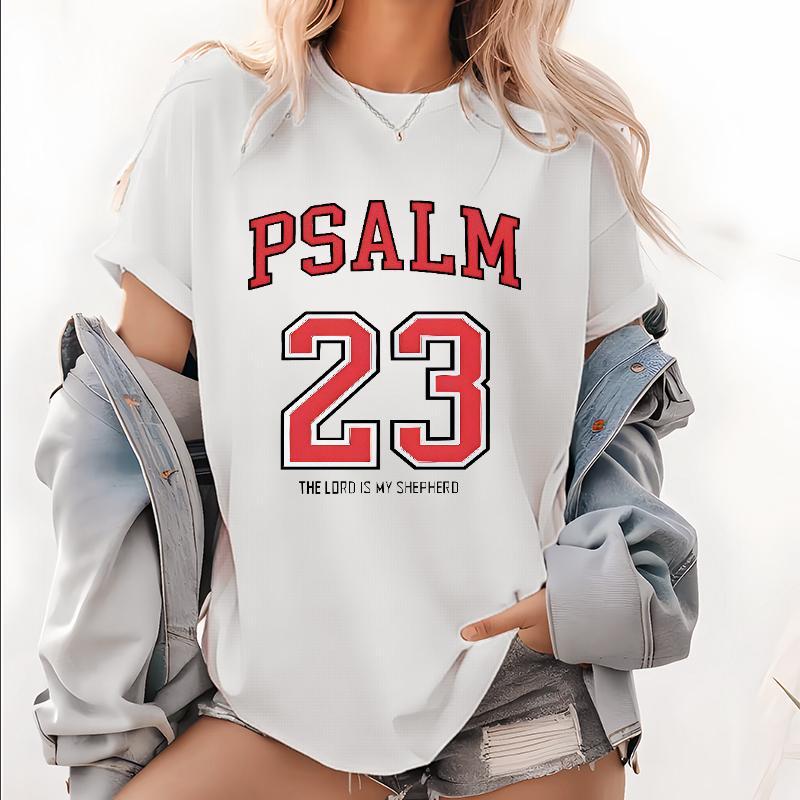 Psalm 23 Religious Graphic Apparel - The Lord is My Shepherd Christian Tee, Sweatshirt & Hoodie