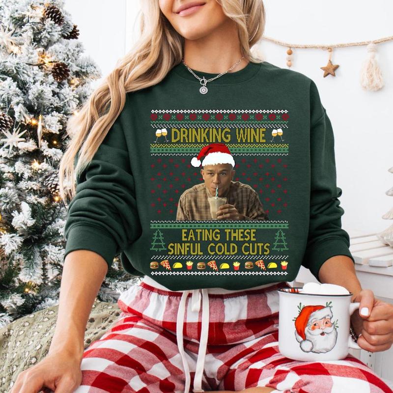 Charlie Hunnam Ed Gein Sweatshirt, Monster Movie Outfit,“Sinful Cold Cuts” Apparel