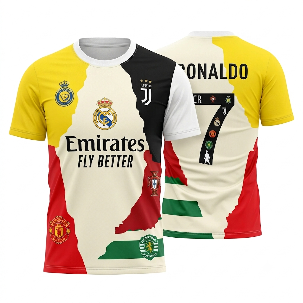Ronaldo Legacy No. 7 Mashup Jersey