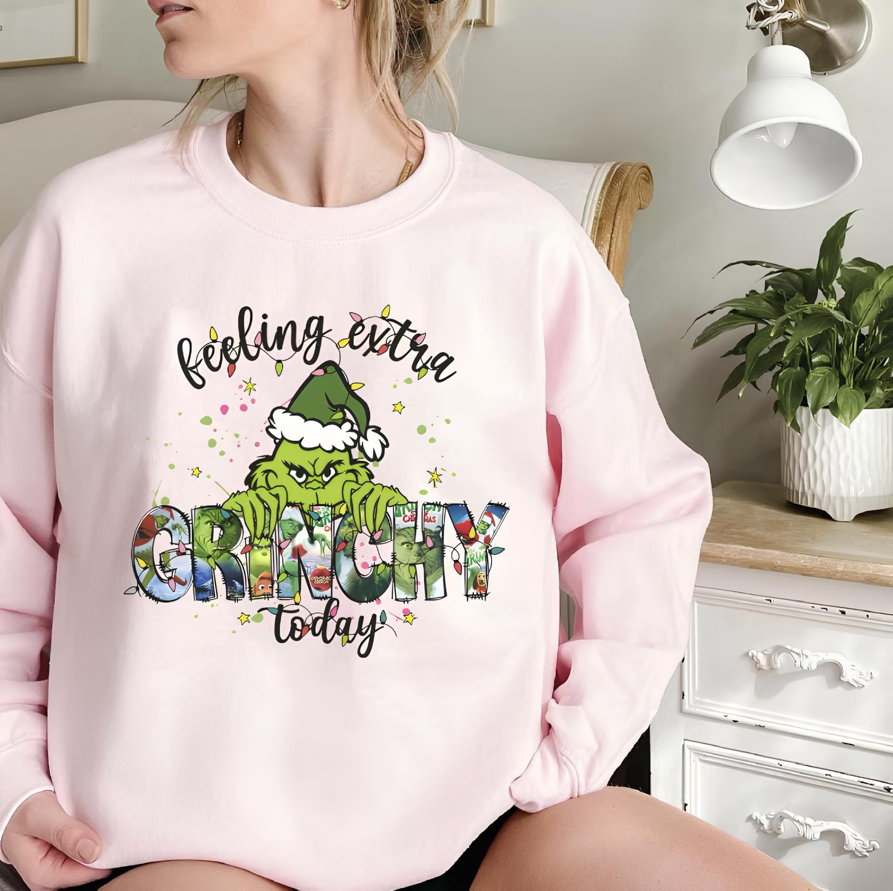 Christmas Movie Character Print Sweatshirt