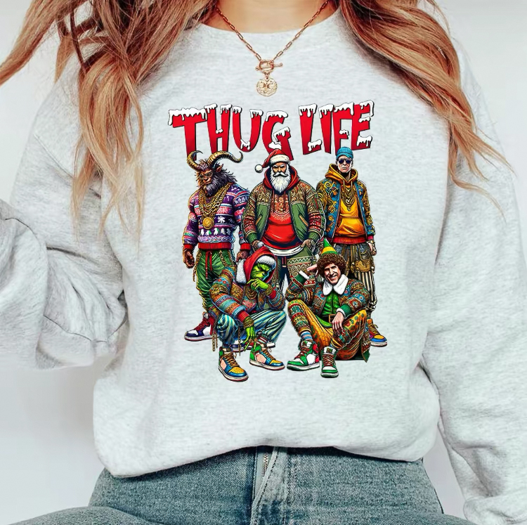 Christmas Movie Character Sweatshirt IV