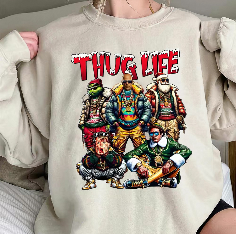 Christmas Movie Character Sweatshirt V