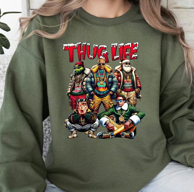 Christmas Movie Character Sweatshirt V