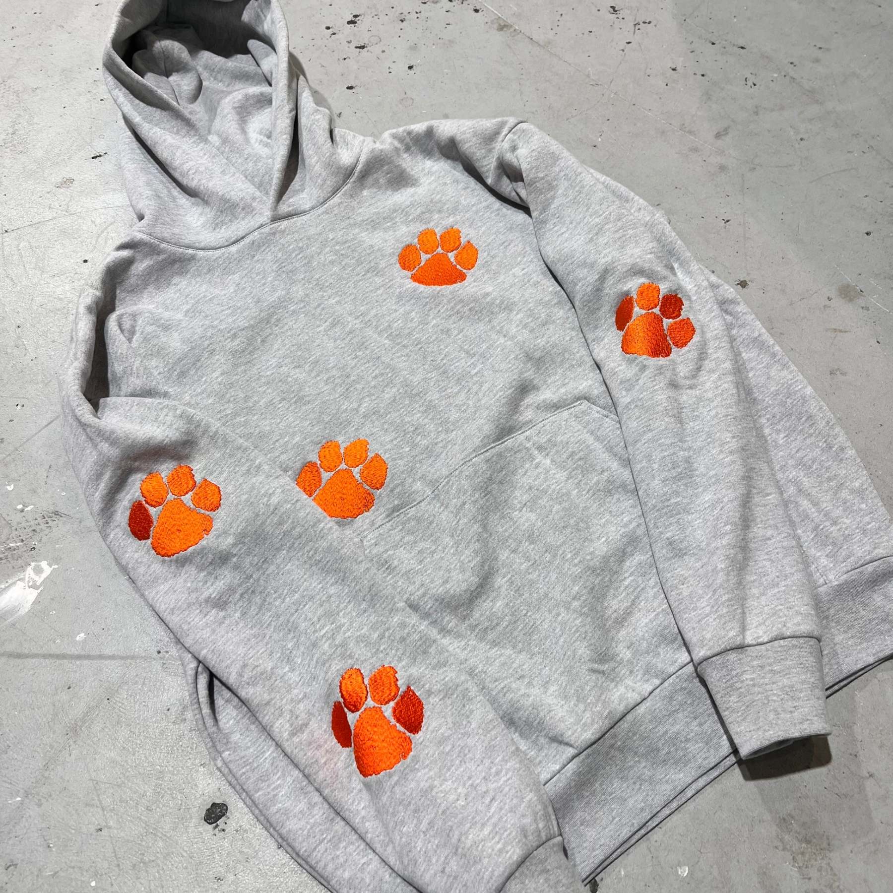 Custom 5 Spot hoodie embroidery - ALL COLLEGE options