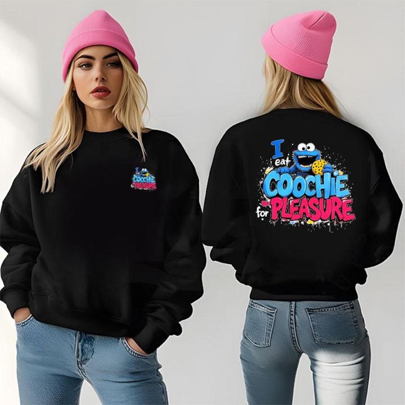 “Playful Rebel” Monster Graphic Sweatshirt