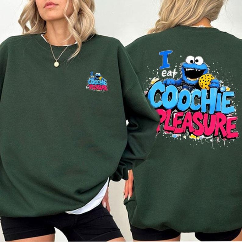 “Playful Rebel” Monster Graphic Sweatshirt