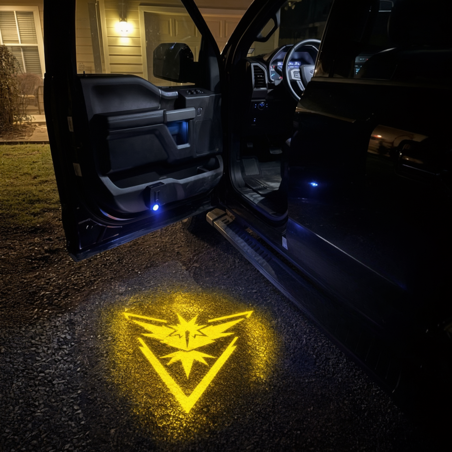 Anime Team LED Car Door Welcome Projector Lights
