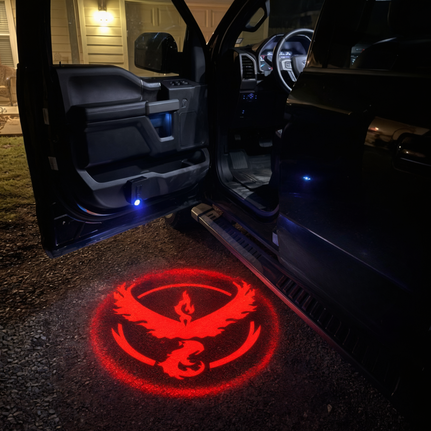 Anime Team LED Car Door Welcome Projector Lights