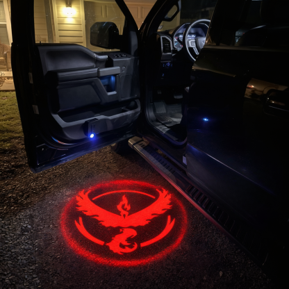 Anime Team LED Car Door Welcome Projector Lights