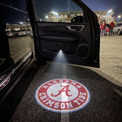 Alabama Crimson Tide Football Car Door Projector Light