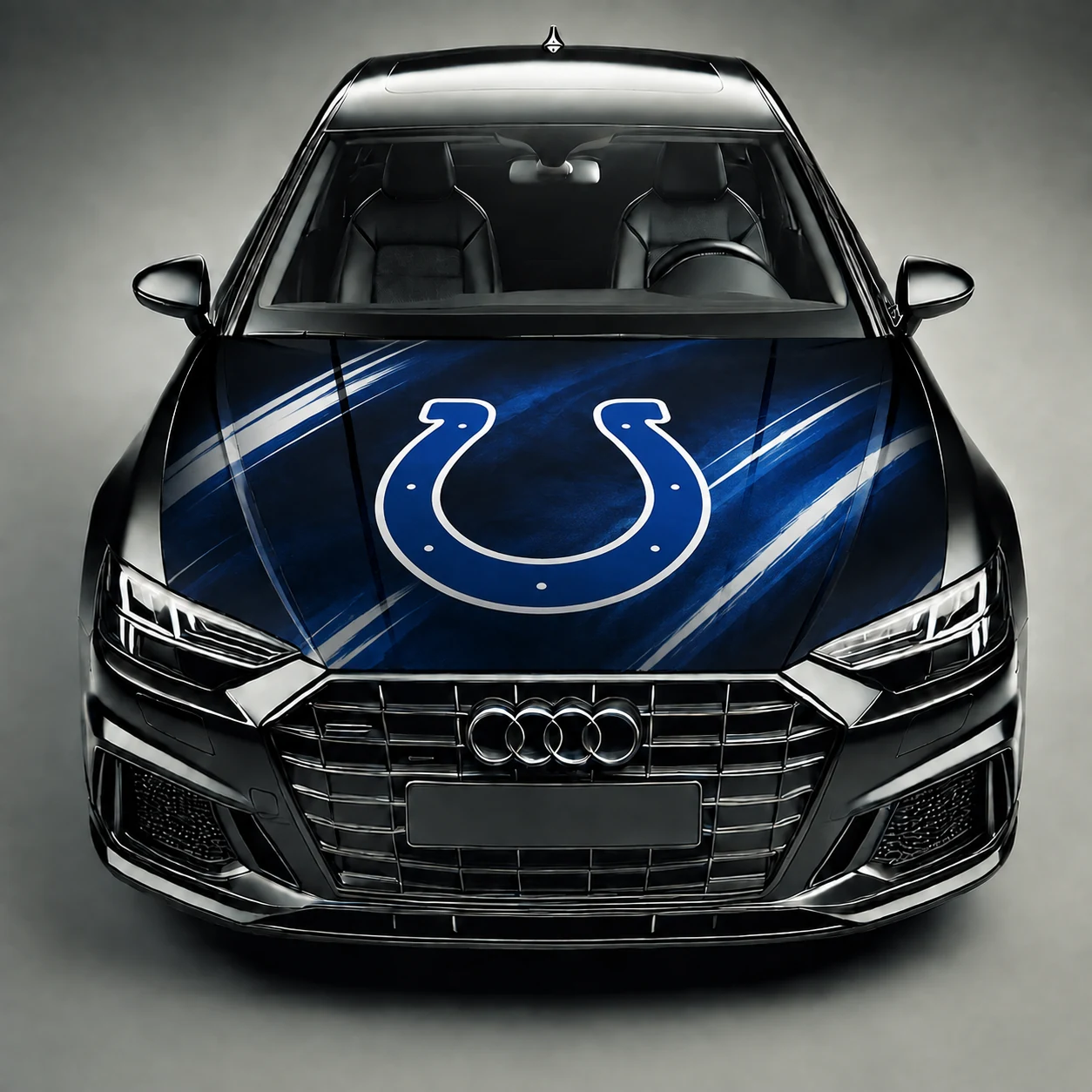 Indianapolis Colts Premium Car Hood Wrap - Universal Fit