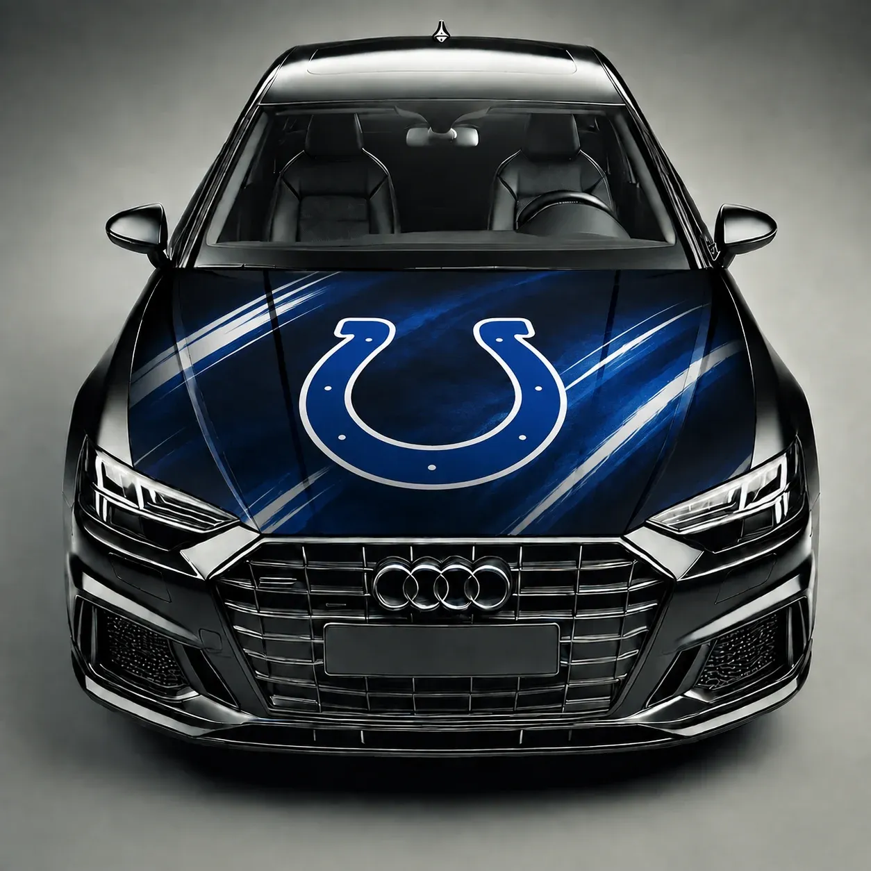 Indianapolis Colts Premium Car Hood Wrap - Universal Fit