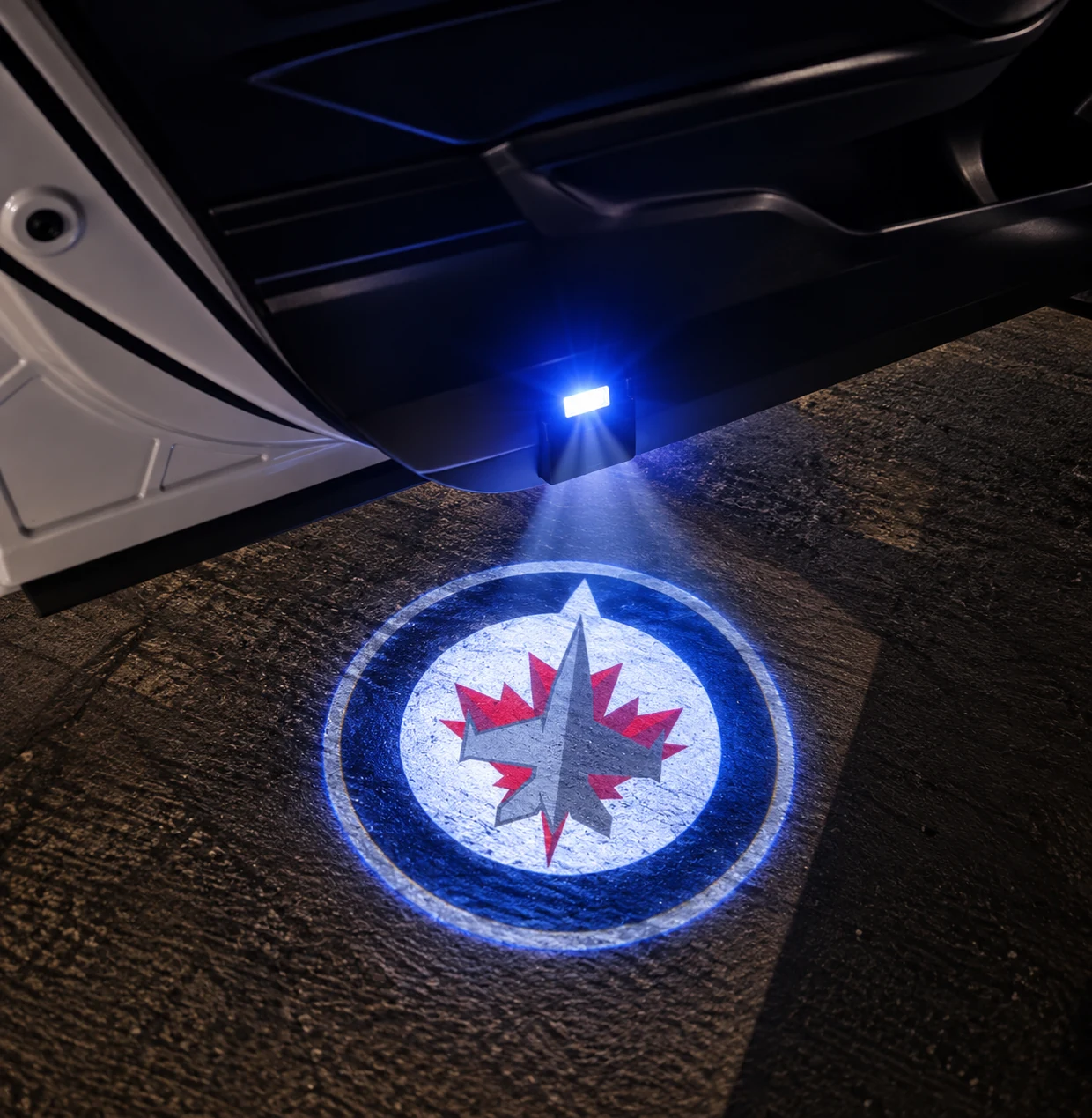 Winnipeg Jets Hockey Car Door Projector Light
