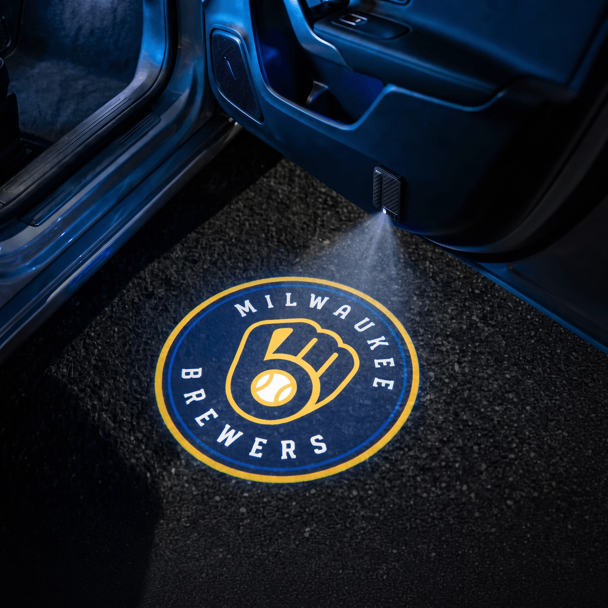 Brewers Baseball Car Door Projector Light