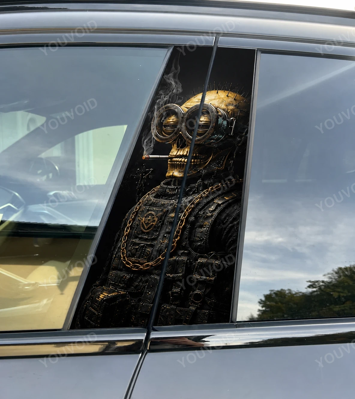 Minion Gangster - Car pillar sticker