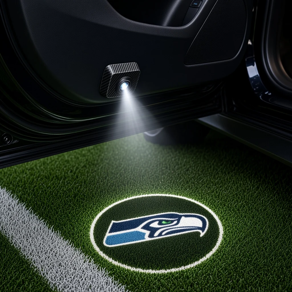 Seattle Seahawks Football Car Door Projector Light