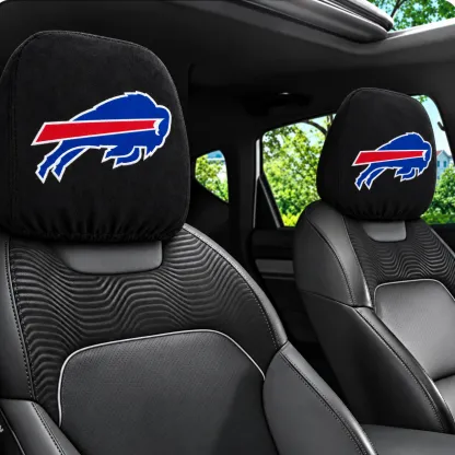 Buffalo Bills Football Car Headrest Covers - view 1