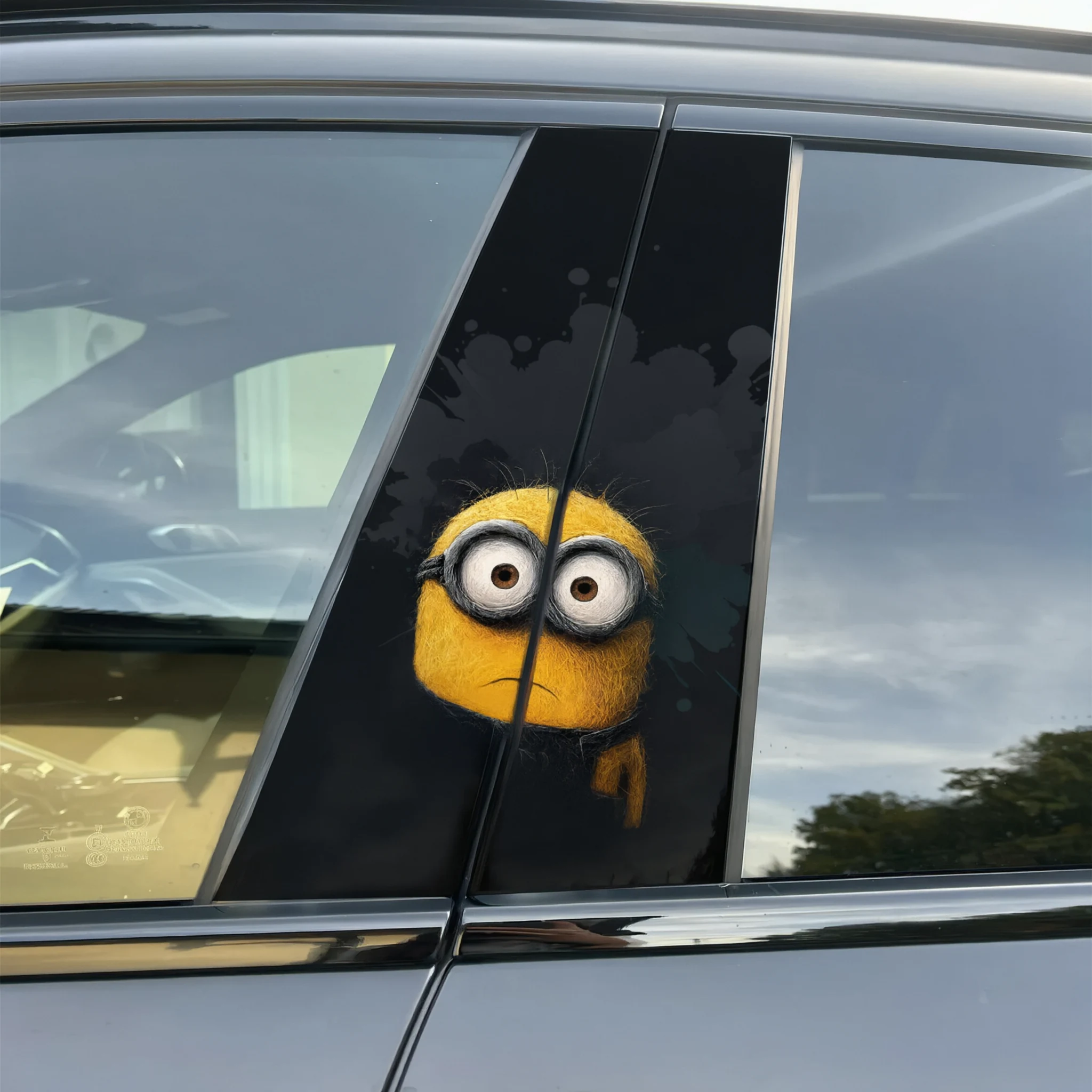 Minion - Car pillar sticker