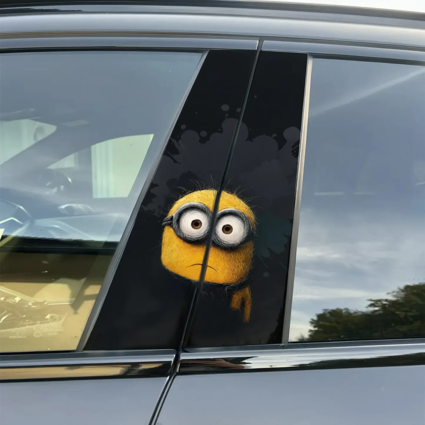 Minion - Car pillar sticker