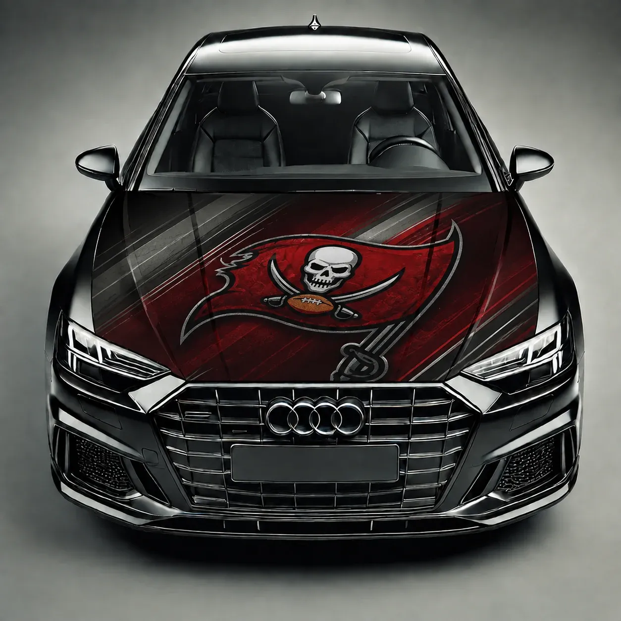 Tampa Bay Buccaneers Premium Car Hood Wrap - Universal Fit