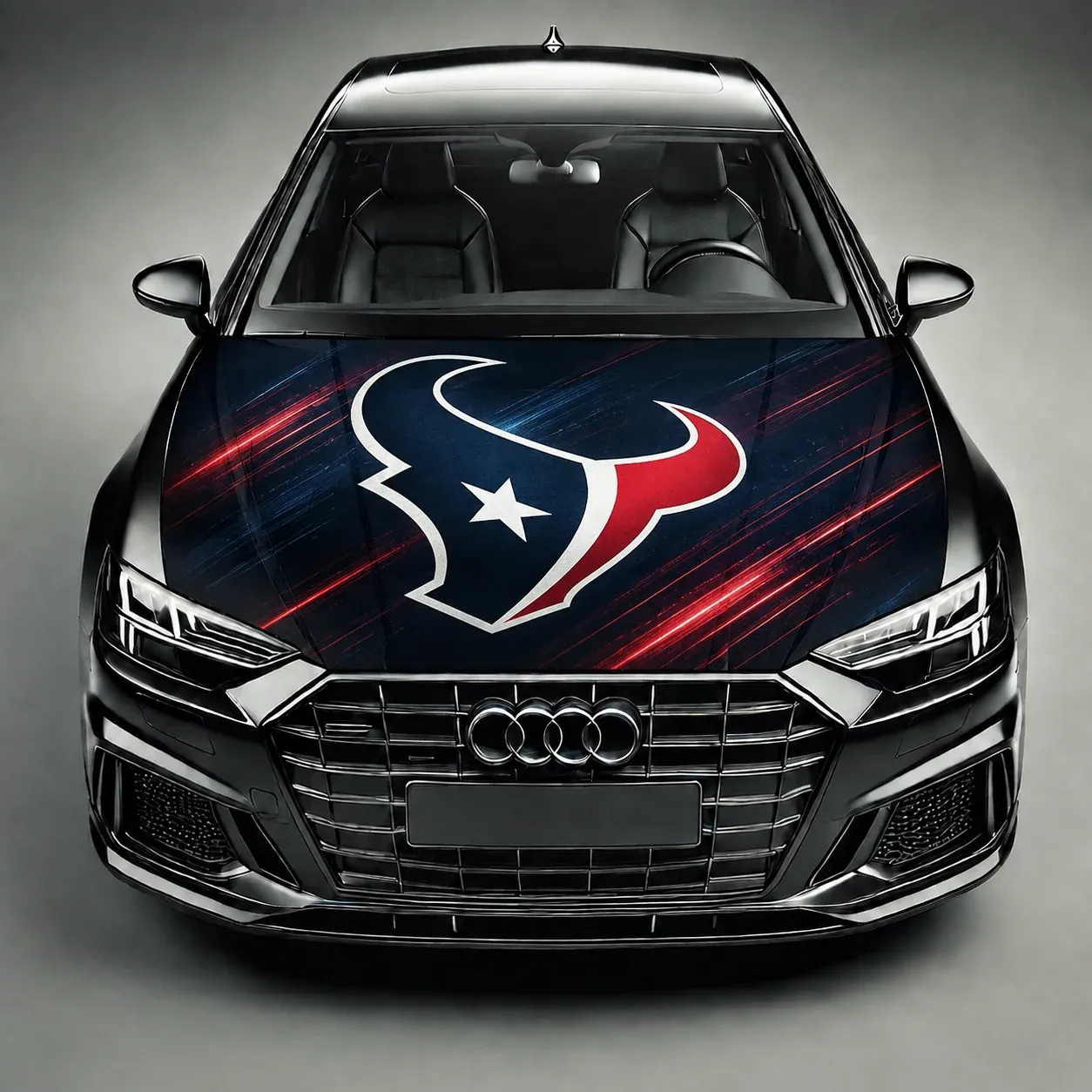 Houston Texans Premium Car Hood Wrap - Universal Fit