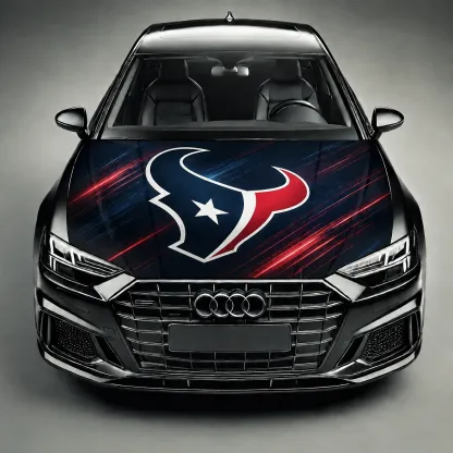 Houston Texans Premium Car Hood Wrap - Universal Fit
