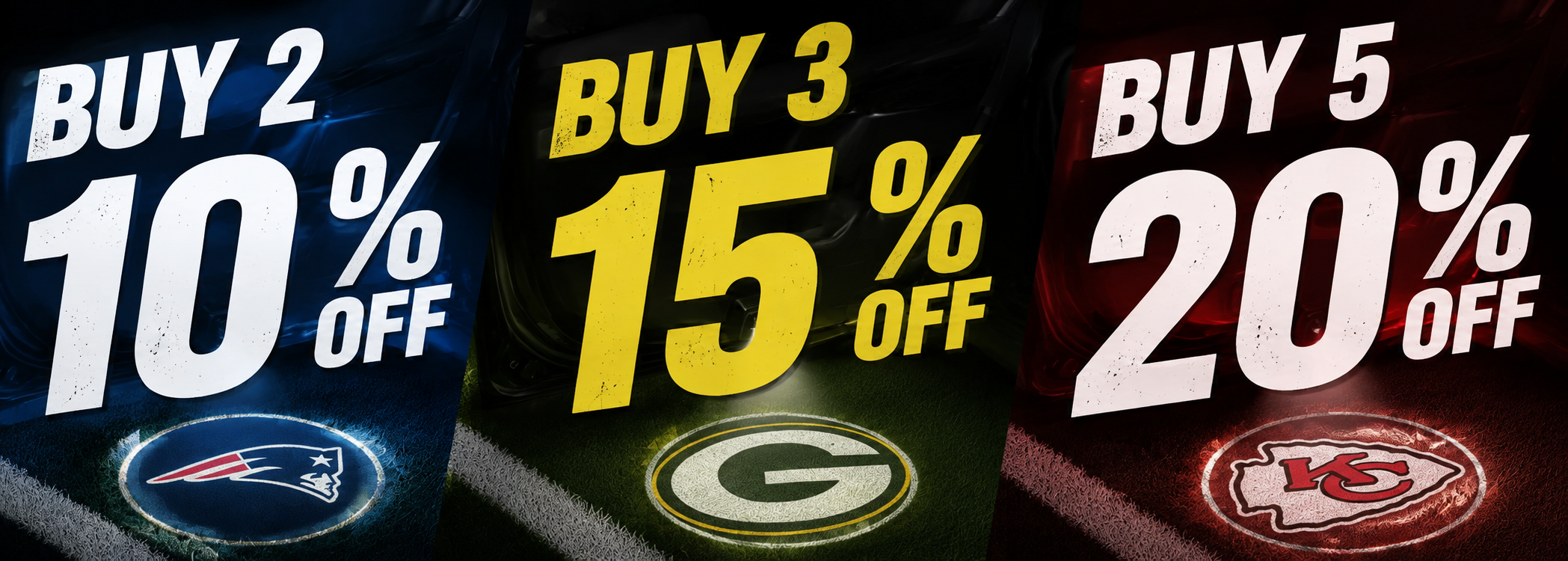 Football Car Door Projector Lights