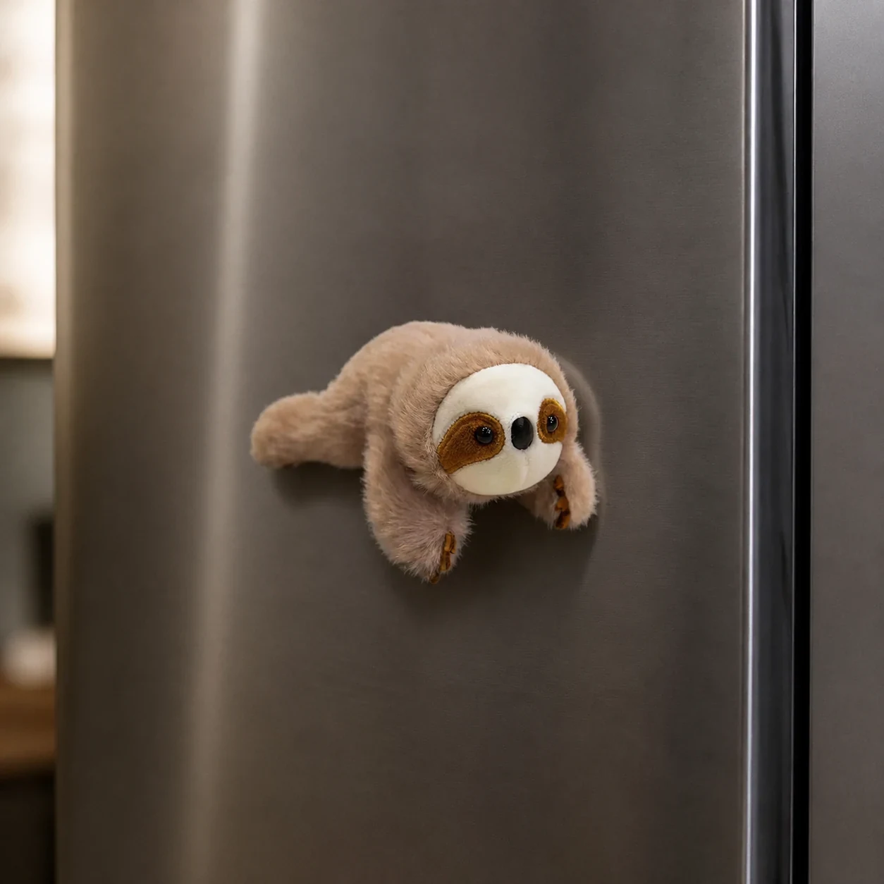 Magnetic Car Plush Sloth