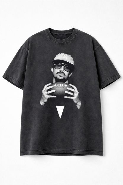 Benito Bowl Football Graphic Tee - Premium Heavyweight Vintage Wash