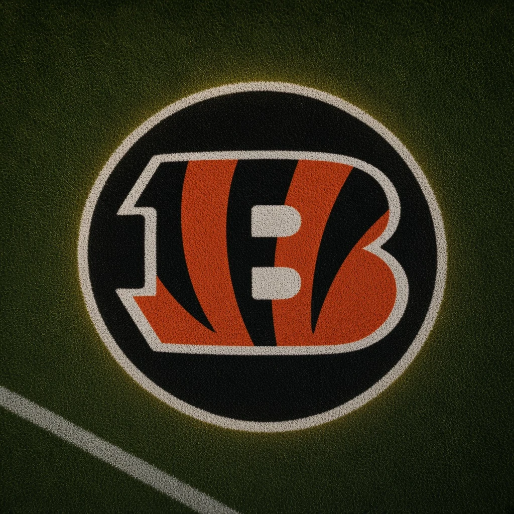 Cincinnati Bengals Football Car Door Projector Light grass scene