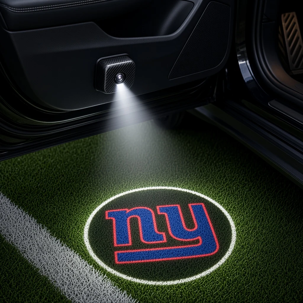 New York Giants Football Car Door Projector Light
