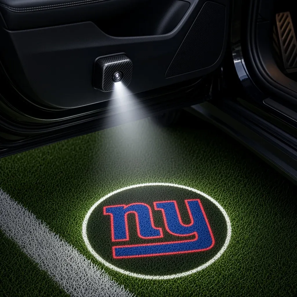 New York Giants Football Car Door Projector Light