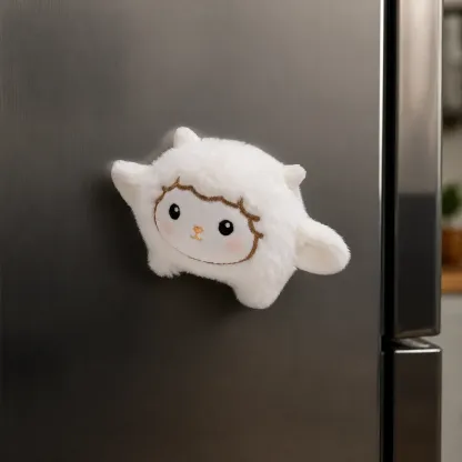 Magnetic Car Plush Sheep